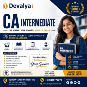 CA Intermediate Coaching in Gurgaon