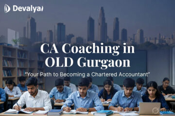 Students attending CA Coaching in OLD Gurgaon classroom session